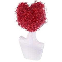 Red Curly Wig Synthetic Wig Movie Cosplay Halloween Party