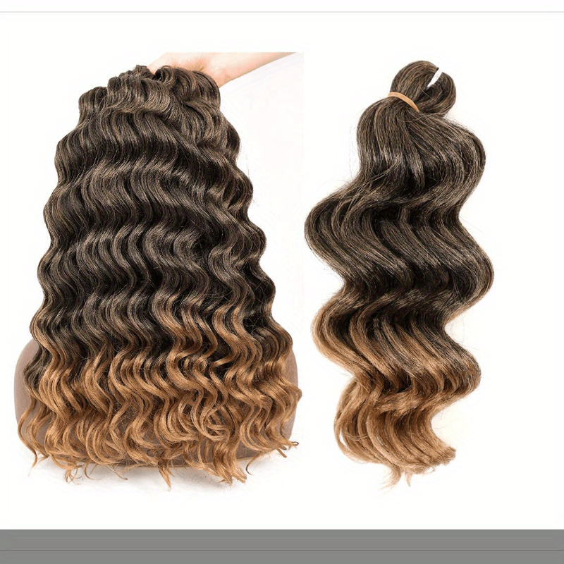 3Packs 22 Inches Ocean Wave Crochet Hair Gradual Ocean Wave