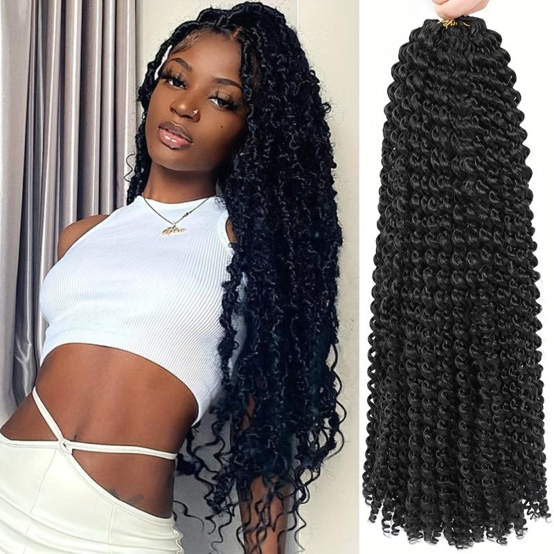 Passion Twist Hair Extensions 60-96 cm Water Wave Crochet Hair