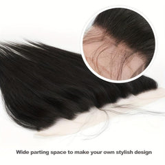 Brazilian Human Hair Straight Lace Closure 13x4 20-72 cm