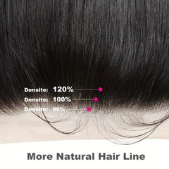 Brazilian Human Hair Straight Lace Closure 13x4 20-72 cm