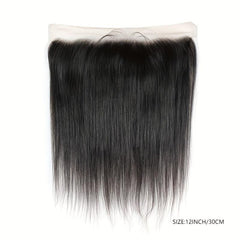 Brazilian Human Hair Straight Lace Closure 13x4 20-72 cm