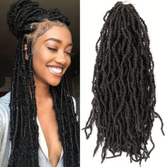 Soft Locs 3 Packs Long Faux Locs Crochet Hair Goddess Synthetic Hair