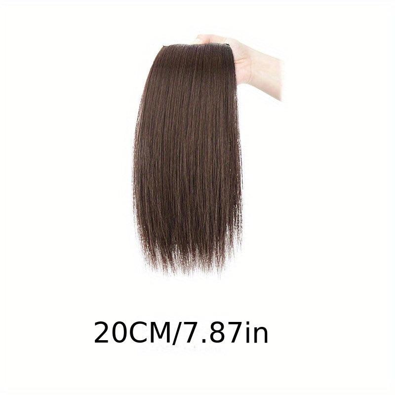 Straight Hair Pads Clip In Extensions Natural Look Daily Use