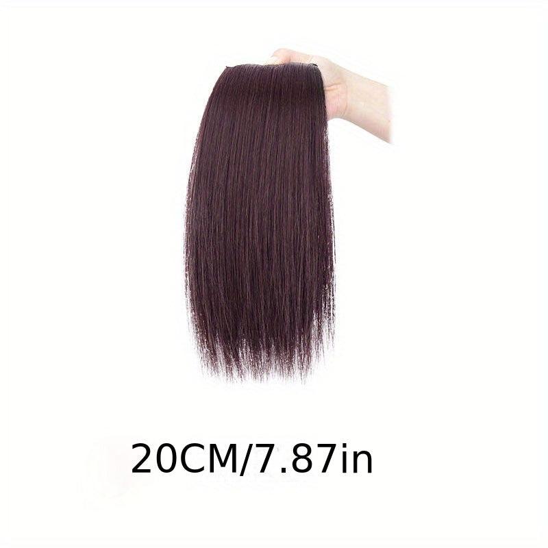 Straight Hair Pads Clip In Extensions Natural Look Daily Use