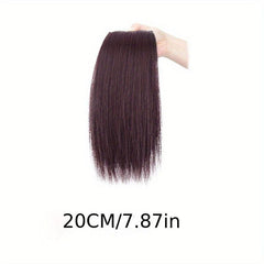 Straight Hair Pads Clip In Extensions Natural Look Daily Use