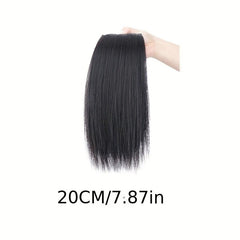 Straight Hair Pads Clip In Extensions Natural Look Daily Use