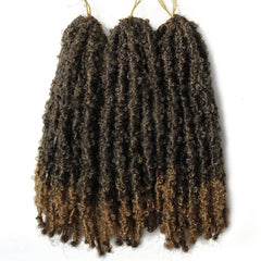 6pack 40 Crotchet Braid Distressed Goddess Hair Extensions