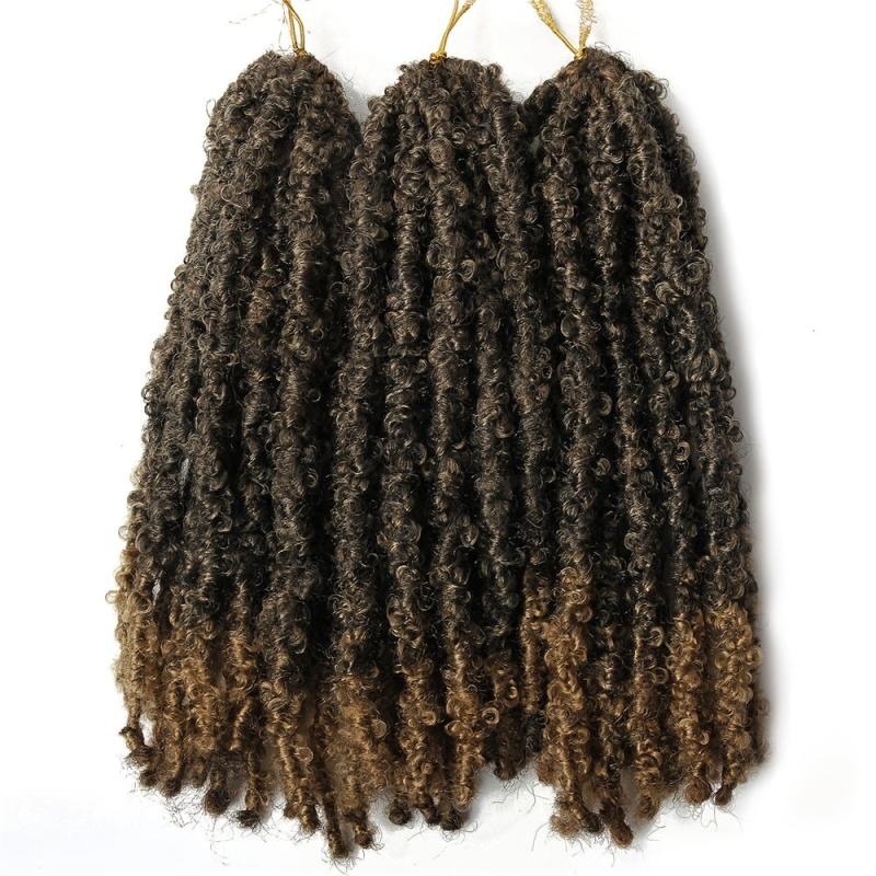6pack 40 Crotchet Braid Distressed Goddess Hair Extensions