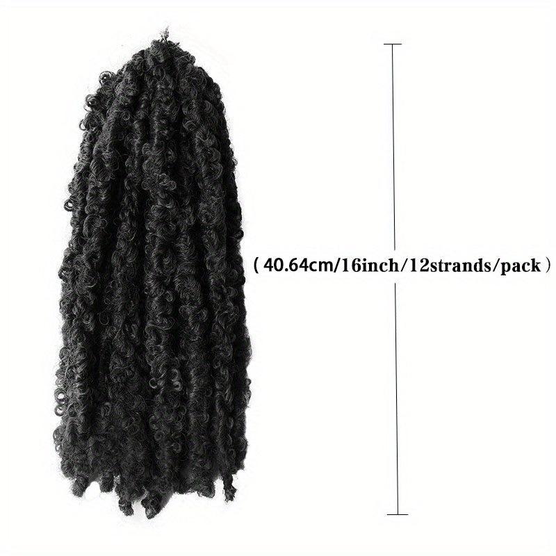 6pack 40 Crotchet Braid Distressed Goddess Hair Extensions