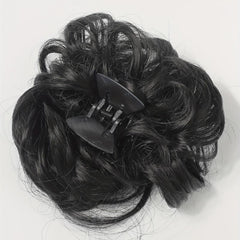 Messy Donut Hair Buns Updo Chignon Ponytail Extensions
