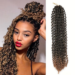 Passion Twist Faux Locs Ombre Hair Extensions