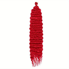 Wavy Crochet Hair Extension Fluffy Long Synthetic Wig Natural Look