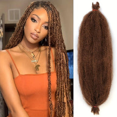 Spring Afro Twist Crochet Hair 18 Inch Kinky Twist Braiding Hair