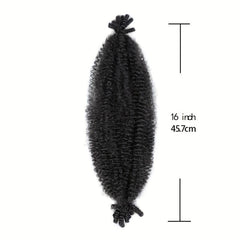 Spring Afro Twist Crochet Hair 18 Inch Kinky Twist Braiding Hair