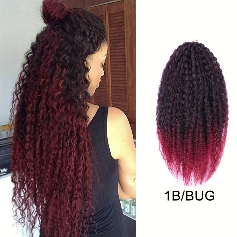 50 8 Cm Afro Roots Brazilian Crochet Braid Hair Extensions Wave Synthetic Hair