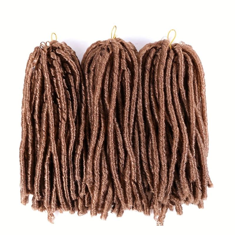 35 Short Dreadlock Synthetic Hair Extensions Thick Braid Hair Weaves