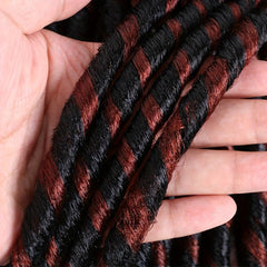 35 Short Dreadlock Synthetic Hair Extensions Thick Braid Hair Weaves