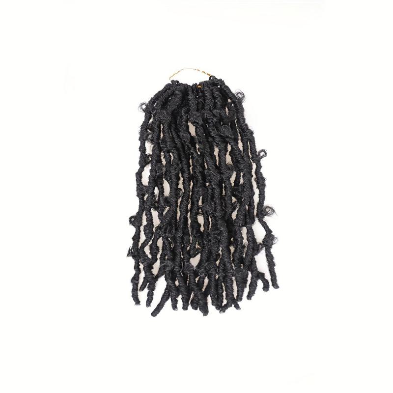 Butterfly Crochet Hair Extensions 30cm 20strands Pre Looped Crochet Braid