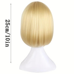 Ombre Short Bob Wig Synthetic Wig Anime Cosplay Halloween Party