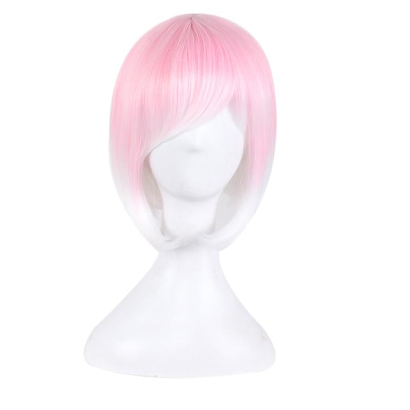 Ombre Short Bob Wig Synthetic Wig Anime Cosplay Halloween Party