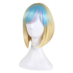 Ombre Short Bob Wig Synthetic Wig Anime Cosplay Halloween Party