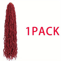 91 44 Cm 6 Packs Soft Locs Crochet Hair Extensions For Natural Butterfly Style