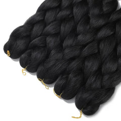 5 PCS Jumbo Braiding Hair Extensions For Women African Braid Wig Synthetic Hair