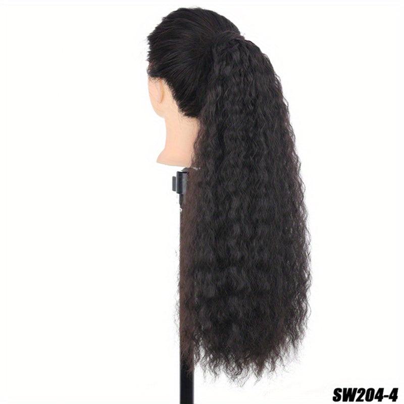 Golden Ombre Ponytail Extensions - Volume & Style Enhancer
