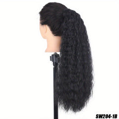 Golden Ombre Ponytail Extensions - Volume & Style Enhancer