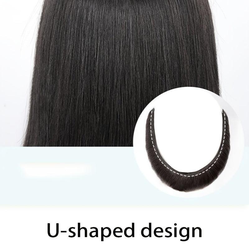 Clip In Hair Extensions 50 8 Cm Synthetic Clip Hair Piece V-shaped Gradient Wig