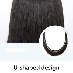 Clip In Hair Extensions 50 8 Cm Synthetic Clip Hair Piece V-shaped Gradient Wig