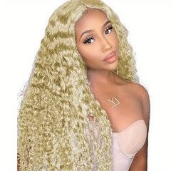 Long Curly Matte Synthetic High Temp Fiber Wig Natural Look