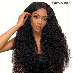 Long Curly Matte Synthetic High Temp Fiber Wig Natural Look