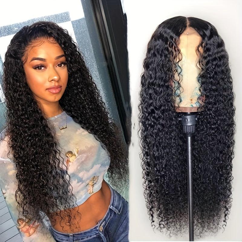 Long Curly Matte Synthetic High Temp Fiber Wig Natural Look