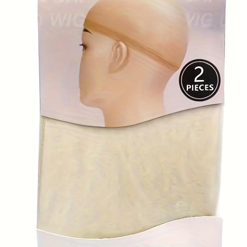 10 pcs Invisible HD Wig Cap for Lace Front Wigs Ultra Thin Nylon Stocking Caps