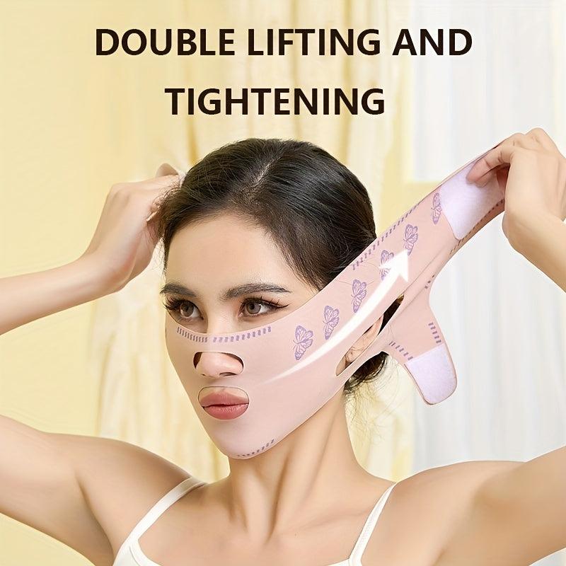 V Line Lifting Mask Face Tightening Strap Prevents Sagging Double Chin Reducer