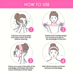 V Line Lifting Mask Face Tightening Strap Prevents Sagging Double Chin Reducer