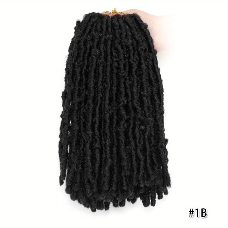 Butterfly Locs Crochet Hair Extensions 30-48cm Soft Distressed Faux Locs