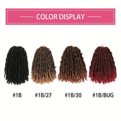 Butterfly Locs Crochet Hair Extensions 30-48cm Soft Distressed Faux Locs