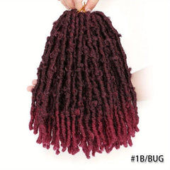 Butterfly Locs Crochet Hair Extensions 30-48cm Soft Distressed Faux Locs