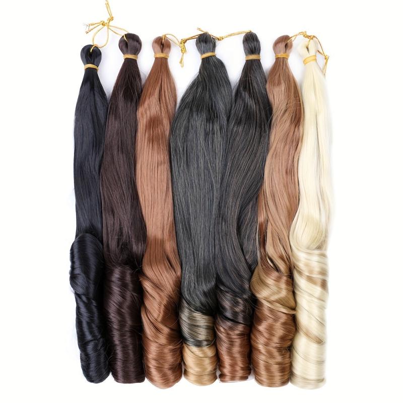 French Curl Crochet Hair Extensions 55-88 cm