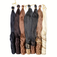French Curl Crochet Hair Extensions 55-88 cm