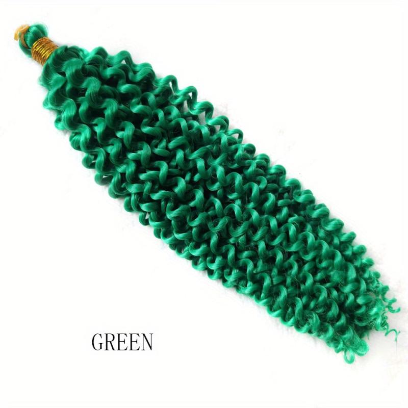 Colorful Spring Twist Braids Kinky Curly Hair Extensions