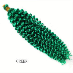 Colorful Spring Twist Braids Kinky Curly Hair Extensions
