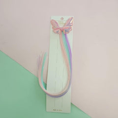 Colorful Long Straight Hair Extensions for Girls