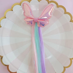 Colorful Long Straight Hair Extensions for Girls