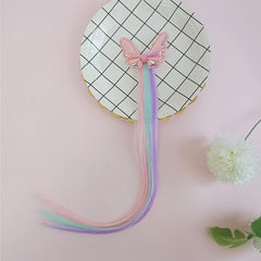 Colorful Long Straight Hair Extensions for Girls