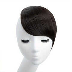 Human Hair Straight Bangs Extensions One Piece For Women