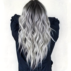 Long Body Wave Hair Wig Highlights Daily Wear Party Halloween Cosplay Costume
